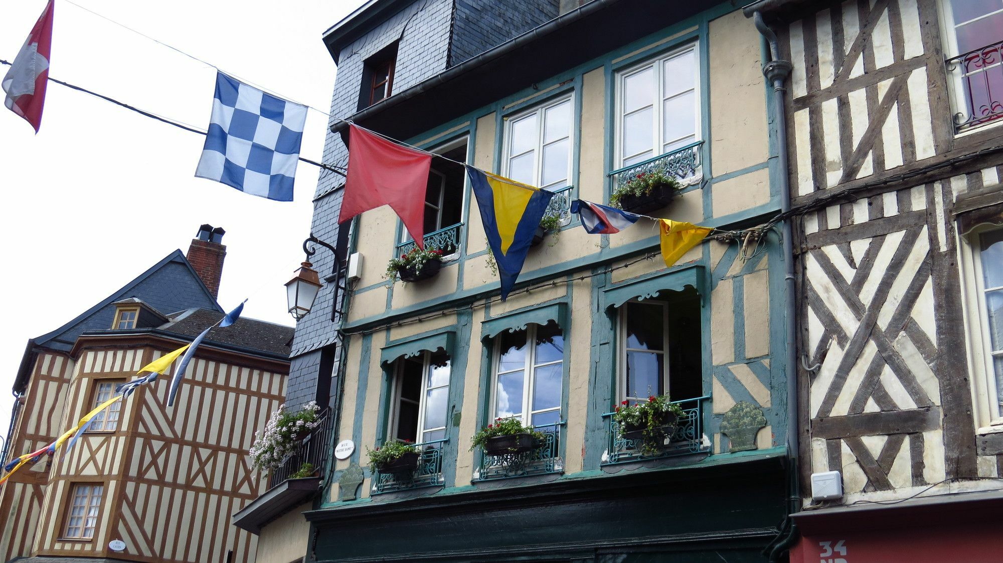 Appartement Galerie Honfleur Eksteriør bilde